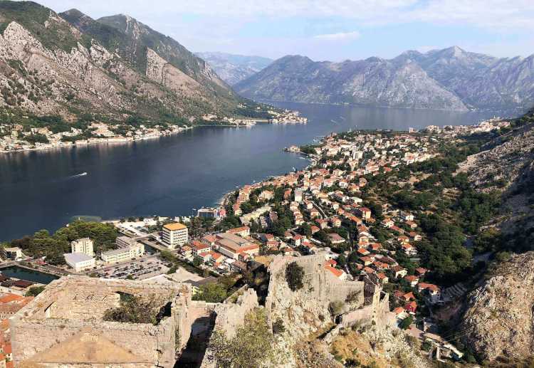 Bay of Kotor and Kotor, Montenegro