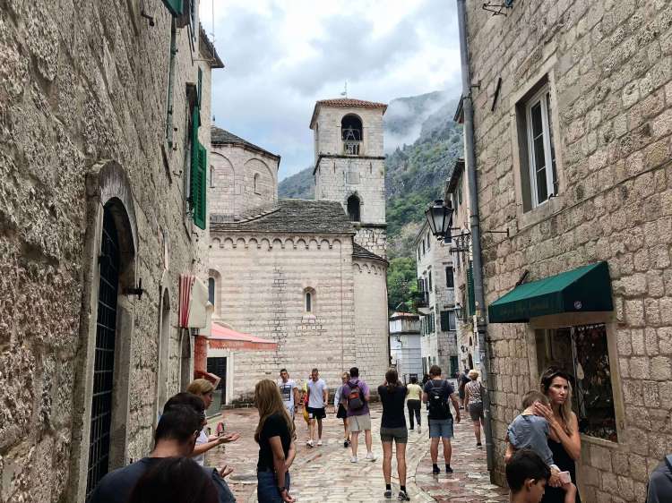 streets of Kotor, Montenegro